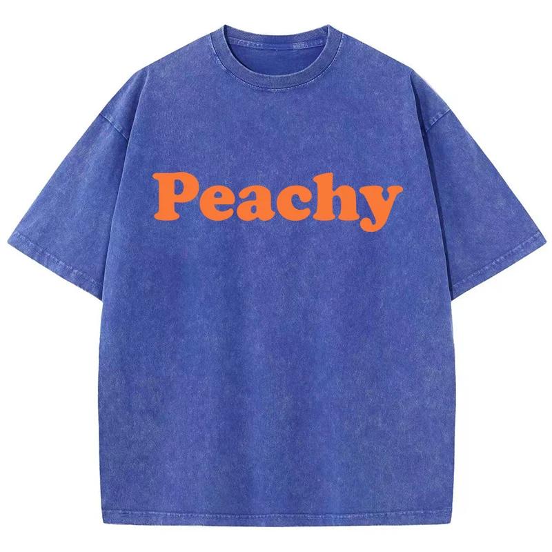 Искусство и текстовый дизайн Футболки с персиковым принтом Мужские крутые футболки Vigor Cool Футболки Originality Oversize Футболки Normcore Sports С короткими рукавами