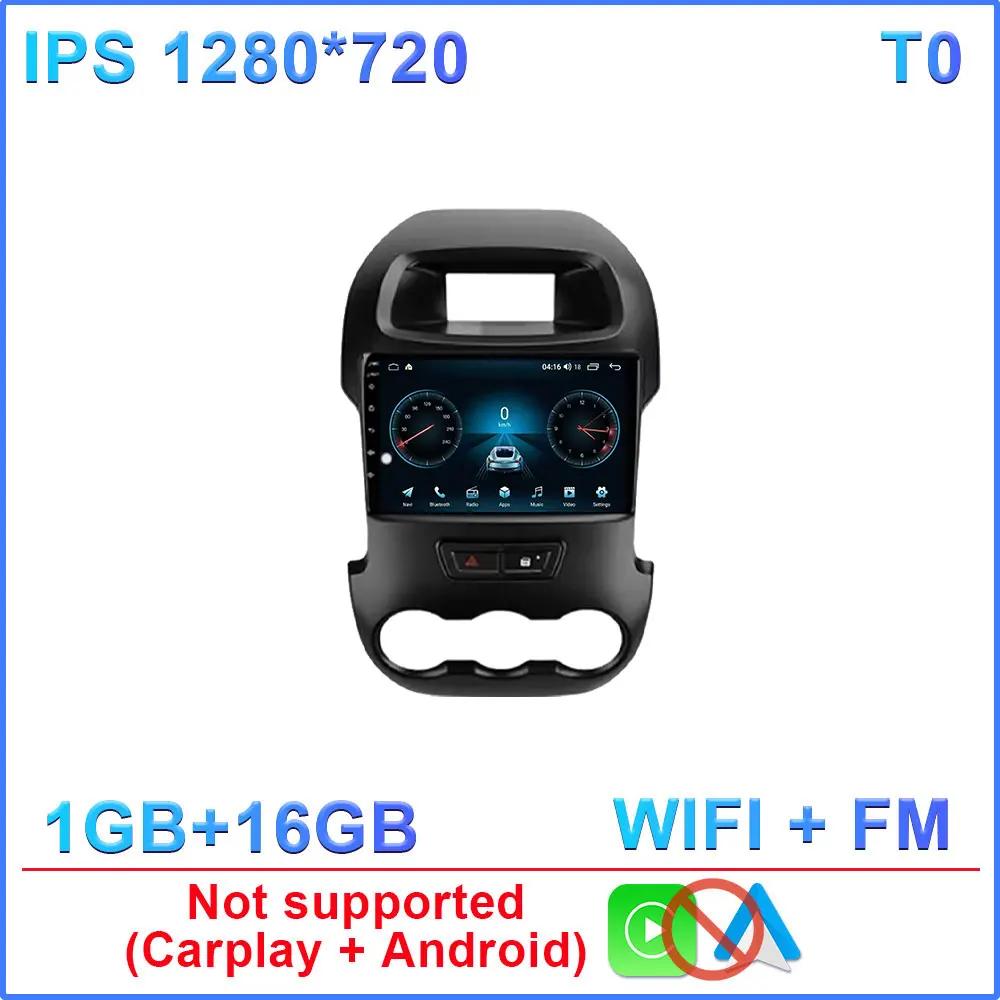 Android 14 для Ford Ranger 2012 2013 2014 2015 автомобильный радиоприемник стерео авто DSP Carplay GPS навигатор плеер видео WIFI 4G BT нет 2 din
