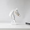 Light Luxury Horse Head Ornament Creative Home Decor For Living Room Entrance Office Wine Cabinet