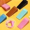 Safety Silicone Door Stopper Door Bottom Windproof Block Wedge Door Stopper Home Office Door Rear Retainer Anti-collision Pad