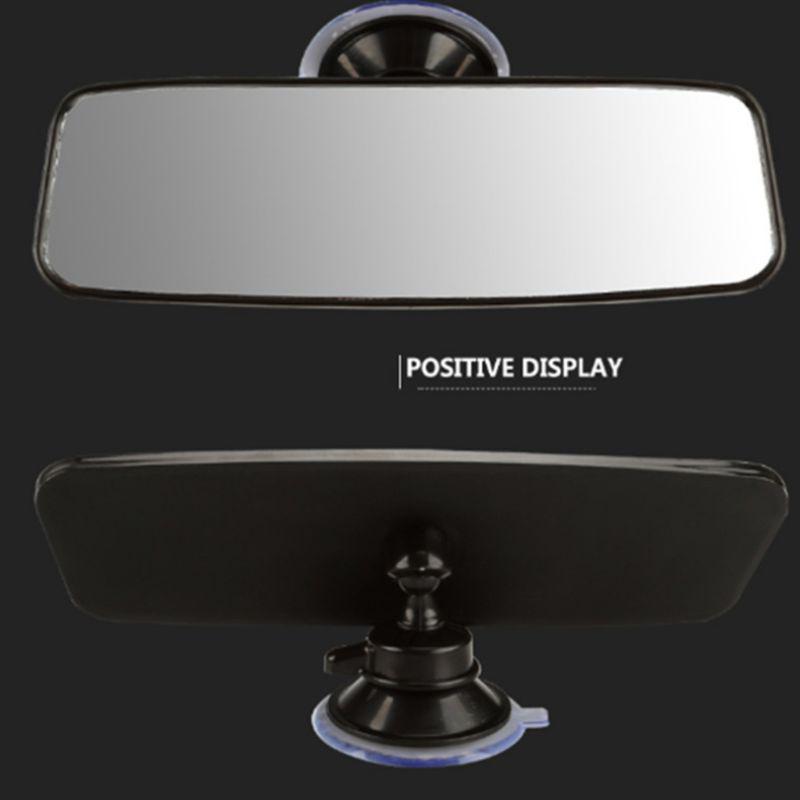 Универсальное внутреннее зеркало заднего вида с всасыванием заднего вида для автомобиля без вращения на 360 градусов