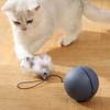 Cat Ball Toys Interactive Automatic Rolling Ball Toy for Cats Kittens Teasing Cat Balls with Mouse Pet Supplies