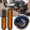 4Pcs Electric Scooter Side Covers with Rear Reflector Simple Installation Night Visibility Reflective Side Covers Replacement Parts for Xiao Mi Pro 4
