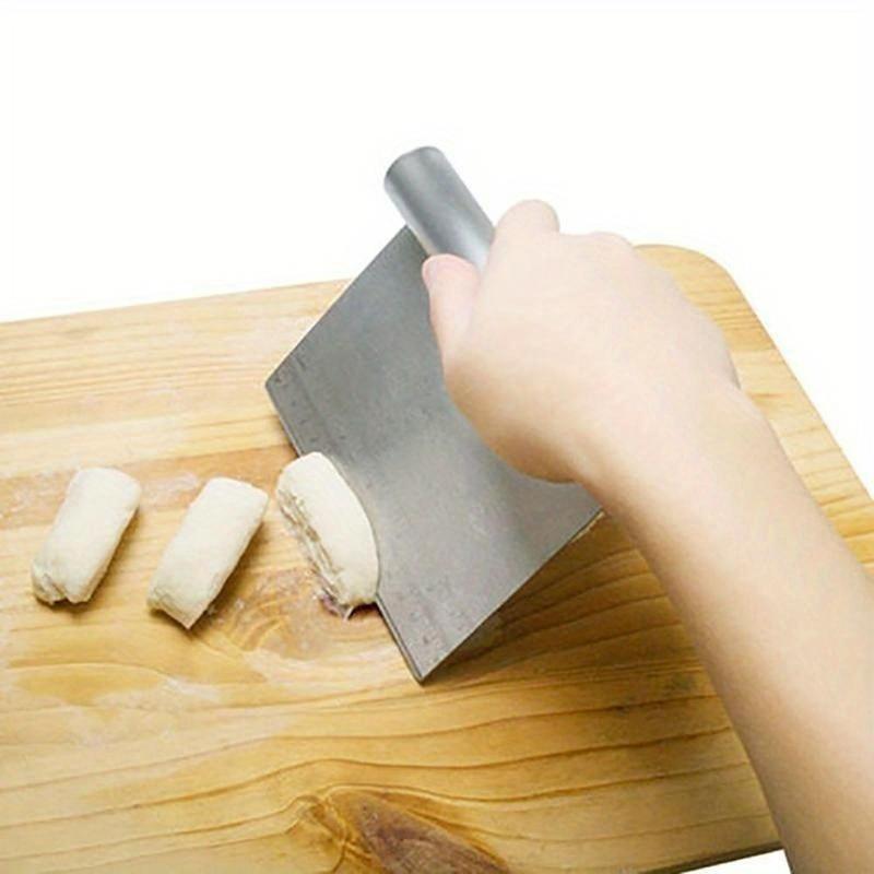 Кухонный нож из нержавеющей стали, скребок для ресторана с чешуйками, нож для теста, ножи для резки