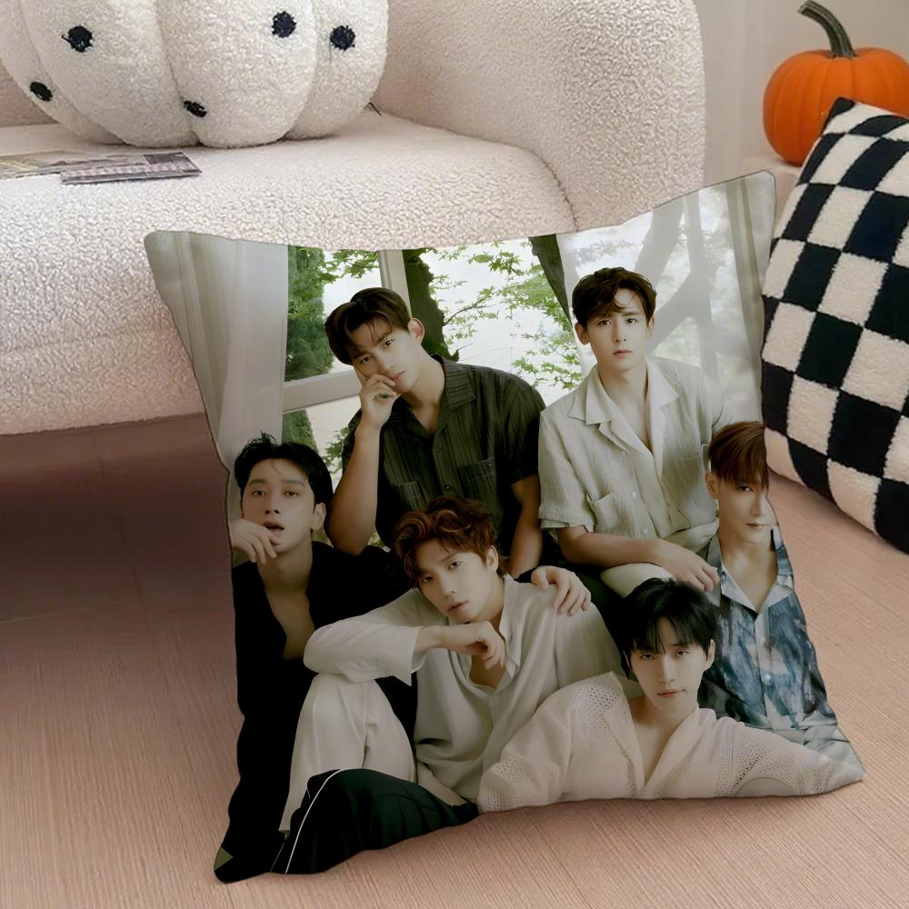 PM Cushion Cover Throw Pillow Cover Hidden Button Durable Polyester Chair Cushion