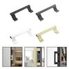 2pc Aluminum Alloy Handle Balcony Window Sliding Door Handle Glass Window Sliding Door Handle Cabinet Drawer Push-pull Hardware
