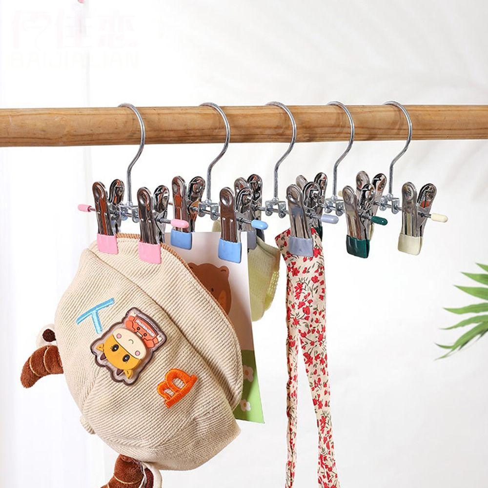 Прищепки для сушки одежды, зажимы для хранения нескользящих головных уборов, вешалка для белья для дома