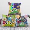 Забавный мультяшный Keroro Gunsou Лягушка Наволочка для дивана Гостиная Спальня Изголовье Спинка Подушка Квадратная Подушка Время Сна