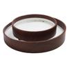 LED Ceiling Light Fixture Walnut Wood Grain Flush Mount Round Remote Control Light 3 Color Changeabl