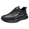 2025 Popular Men's Shoes Four Seasons Tide with Solid Color Sports Shoes Breathable Mesh Single Shoes Shoes