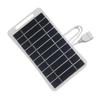 Портативное зарядное устройство для солнечной панели, 5 В, 2 Вт, USB-выход, солнечная зарядная плата с карабином для уличного вентилятора для кемпинга, фонарей, телефонов