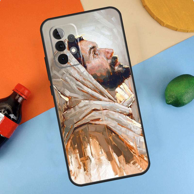 Чехол Иисус Христос Бог Для Samsung Galaxy A16 A06 A55 A35 A15 A56 A36 A26 A54 A34 A14 A13 A53 A12 A22 A32 A52
