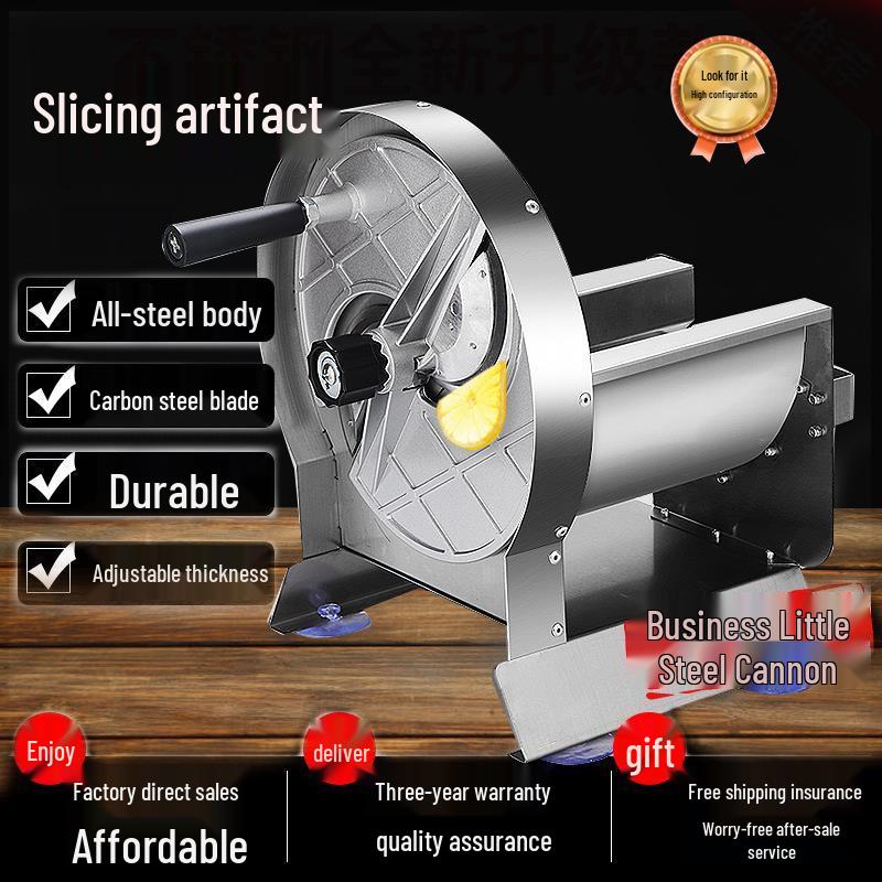 Ручная электрическая slicer из нержавеющей стали для фруктов и овощей