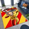 Аниме One Punch Man Сайтама Мультяшный Мультяшный Ковер для Спальни Гостиной Дивана Дома Декор Придверный Коврик, Детская Игровая Нескользящая Напольная Коврик