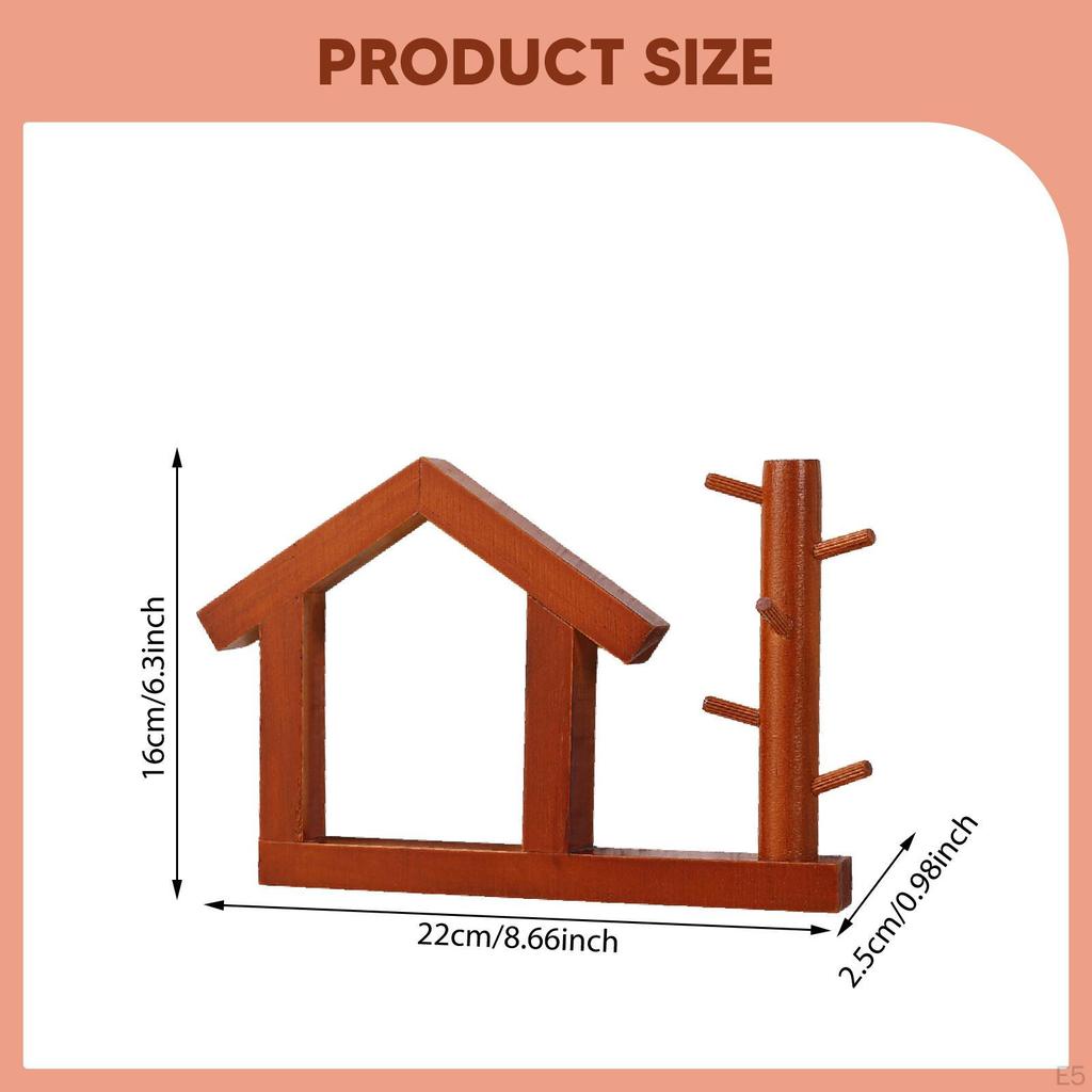 Wooden Outlet Cover Plate Frame Protector Wall Decor for Living Room