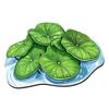 Realistic 3D Leaf Rug Irregular Leaf Shaped Floor Mat Anti Slip Green Leaf Doormat for Bathroom