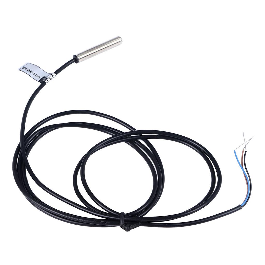 M6 Микро бесконтактный выключатель PNP 3 провода Нормально замкнутый Индуктивный датчик приближения 1мм Расстояние обнаружения DC6‑36V