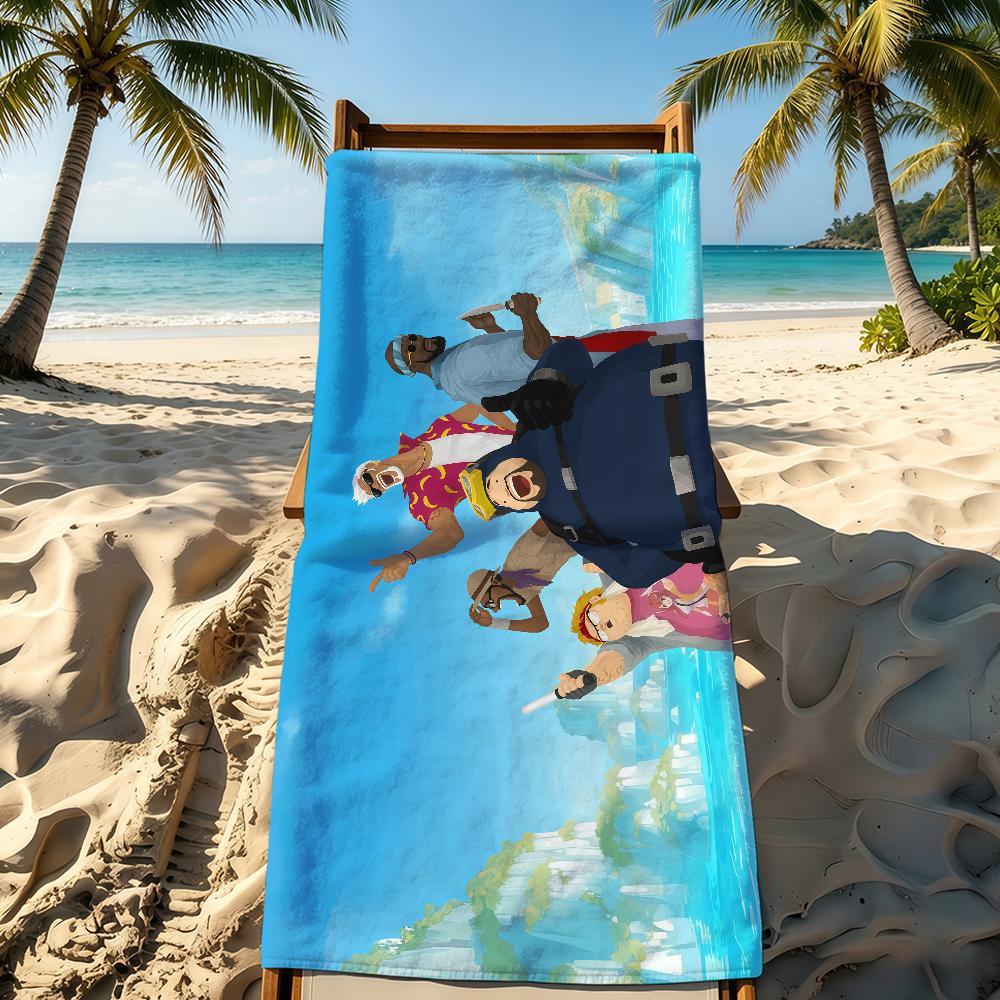 Game D-DAVE THE D-DIVER Towel For Outdoor Camping Beach Towel Super Absorbent Quick-Drying Summer Towel
