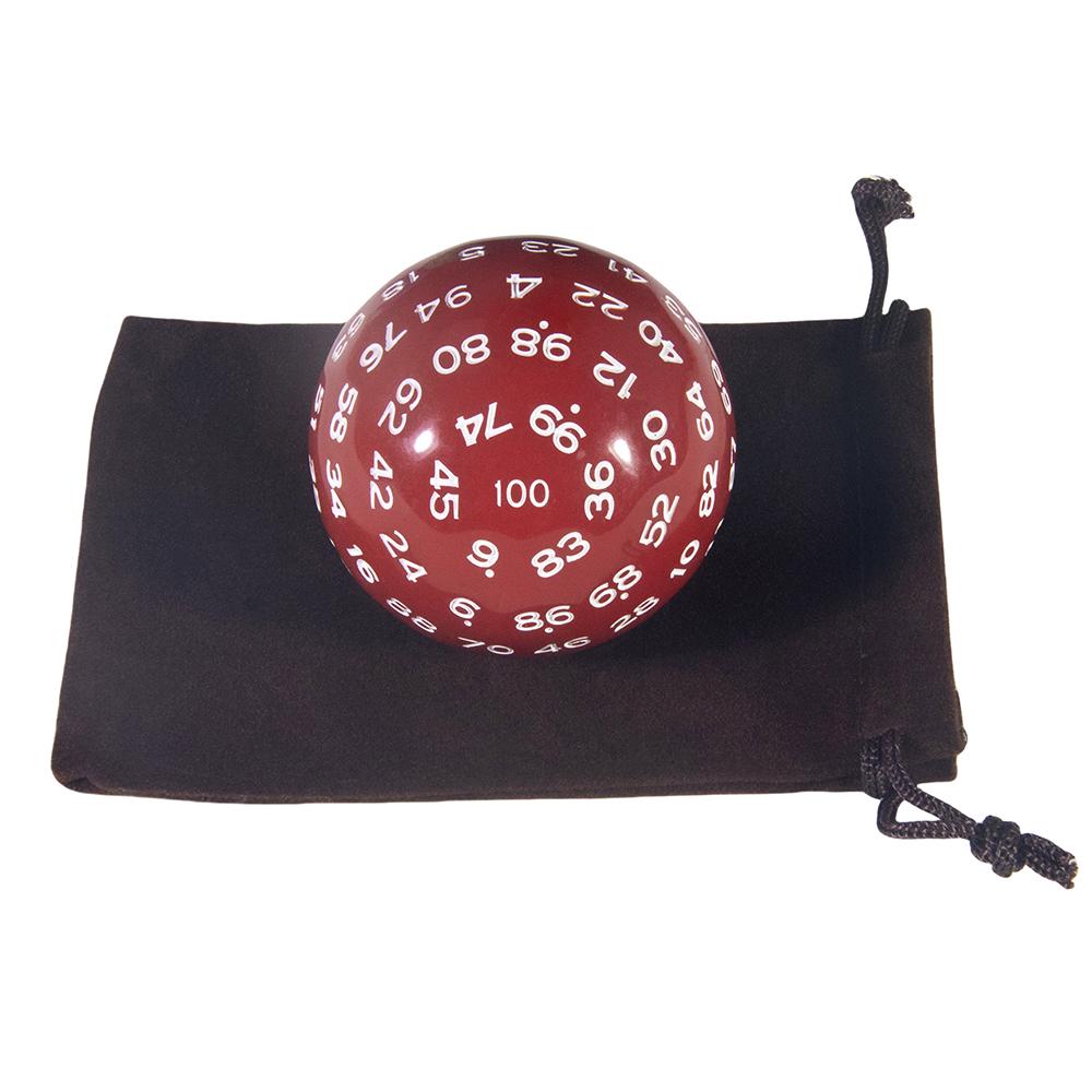 D100 Dice DND Многогранные игральные кости с сумкой для ролевой игры DND