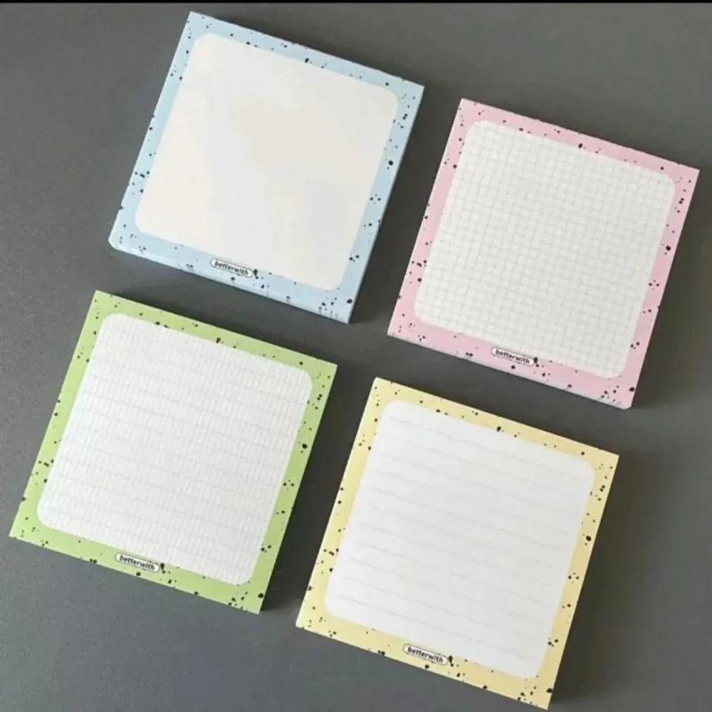 50 Pads/Pack School Stationery Scrapbooking Notepads Paper Planner Sticky Notes Student