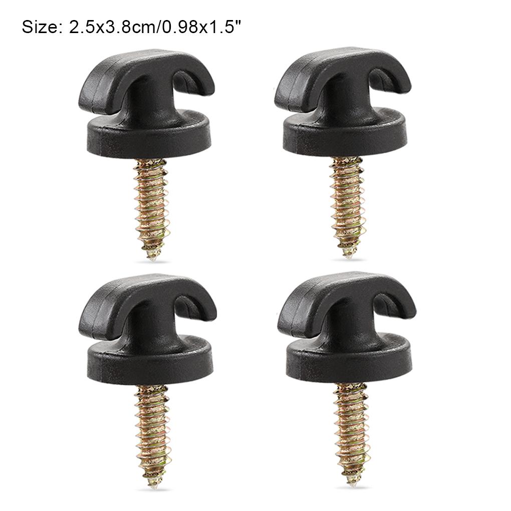 4 крючка для багажника автомобиля, вешалки для багажа, вешалки для салона автомобиля, сменный съемный органайзер