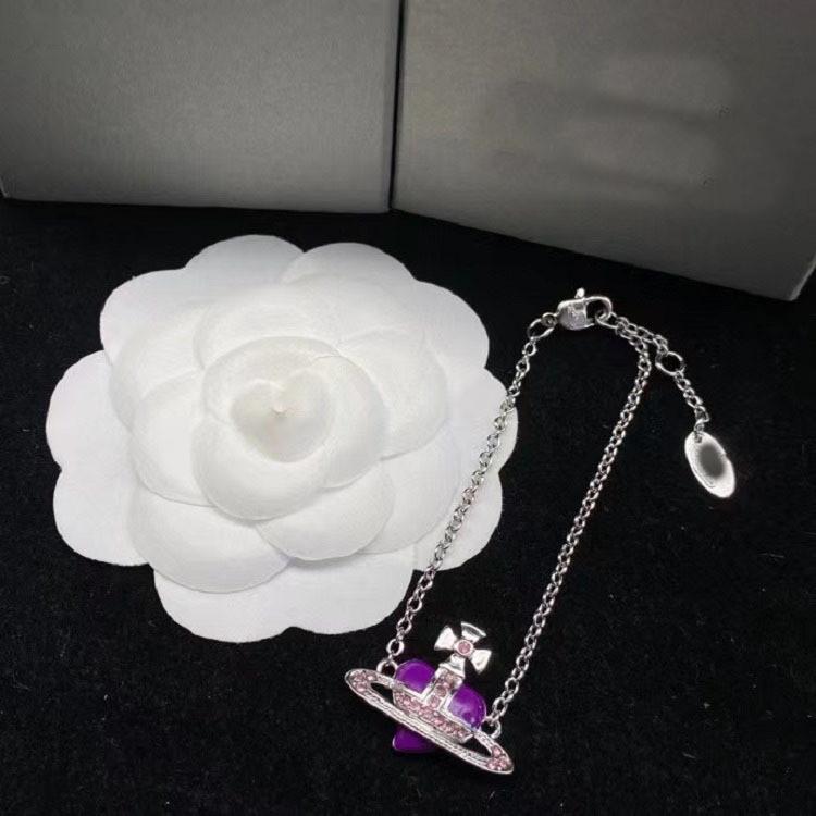 Большое колье в форме сердца Vivienne с блестящими стразами для женщин