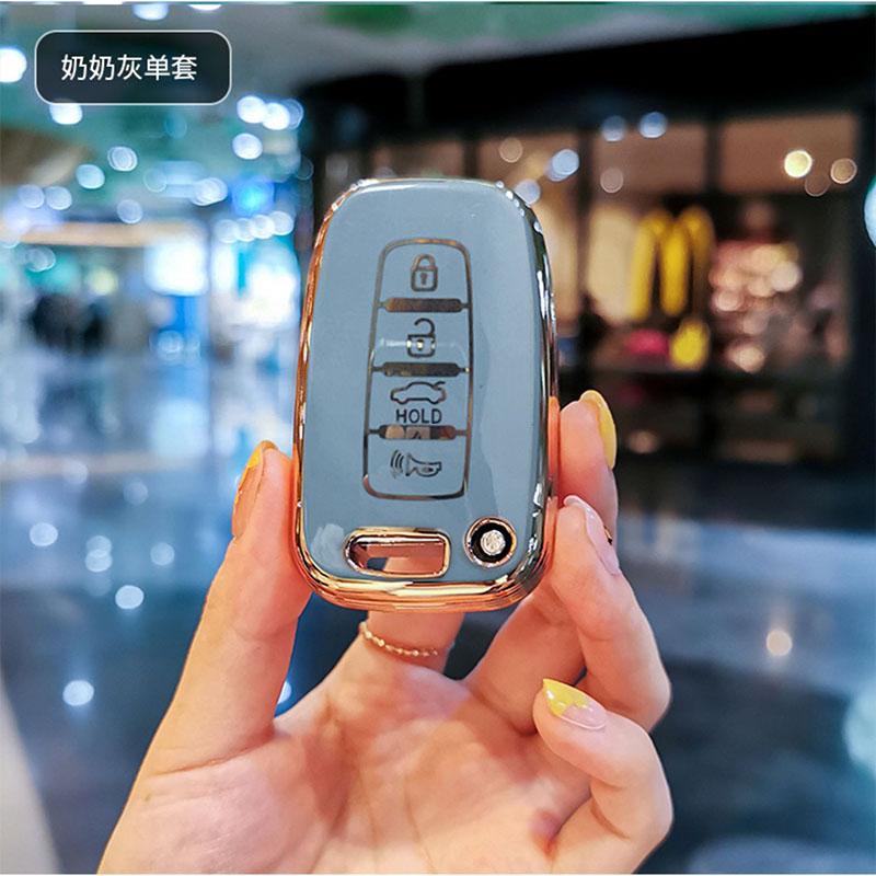 Чехол для смарт-ключа, брелок 3 4 кнопки для Hyundai IX35 Elantra Sonata 8 9 для Kia Sportage K5 K2 Sorento Optima Forte 2011-2016