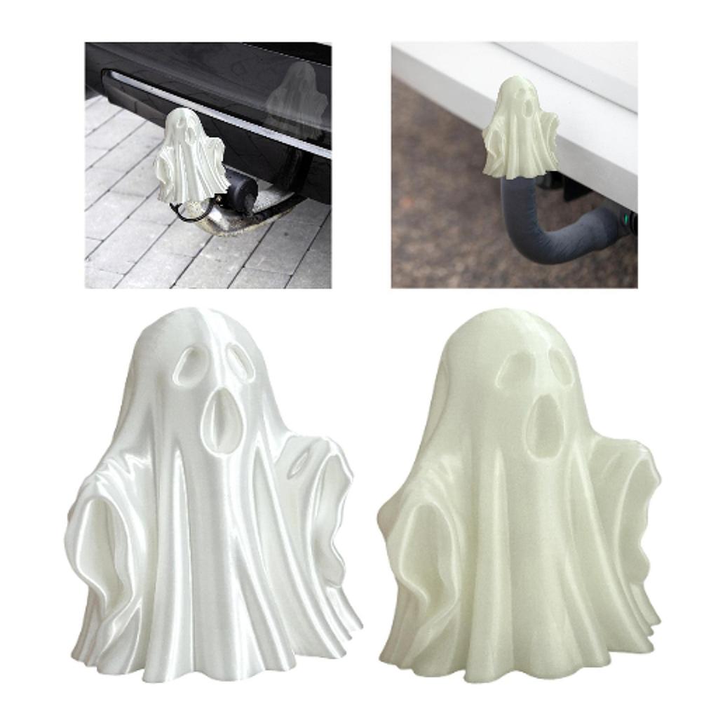 Крышка буксировочного крюка Простая в использовании Замена Хэллоуин Призрак Крышка буксировочного крюка