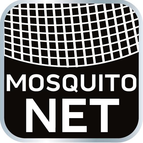 Hammock with mosquito net 330 x 140 cm set