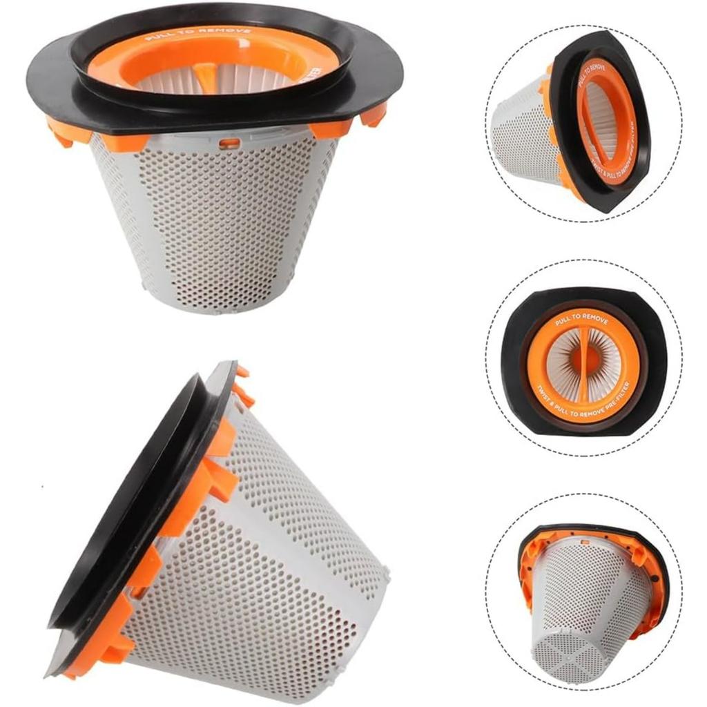 N900287 Filter Replacement for BLACK+DECKER Dust Collector 20V MAX POWERCONNECT Cordless Hand Vacuum Cleaner Models BCHV001C1 BCHV001D1 BCHV001B