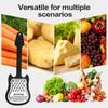 Stainless Steel Cheese Grater Guitar-Shaped Kitchen Grater Multi-Purpose Fruit Vegetable Shredder for Potato Kitchen Gadgets
