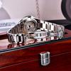 PAGANI DESIGN Fashion Wave Surface Mechanical Automatic Watch Stainless Steel Waterproof Luminous Men's Business Watch+Gift Box
