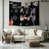 Johnny Wall Tapestry Aesthetic Wall Hanging Printed Fabric Blanket Decorative Tapestries for Bedroom Living Room Home Decor