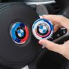 2026 Hot 1PC Car Steering Wheel Logo Emblem Aluminum Sticker For BMW M3 M4 M5 G42 G30 G20 E39 E36 E87 E53 F44 F07 F34 G15 G16 G23 G22 F30 CVB3