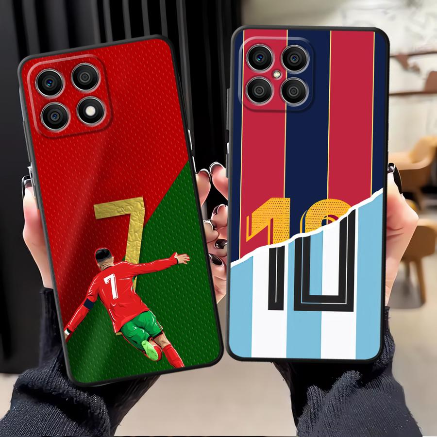 Номер 7 10 Футбольный Чехол для Телефона для Honor X8 X6 8X 90 70 X7 X9a 200 400 Lite Magic5Lite X5b