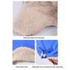 Winter Kids Ear Protection Cap Fleece-Lined Pull-Over Hat Cute Pilot Hat  for Boys and Girls