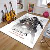 Assassin's Creed Printed Area Rug Carpet for Bedroom Living Room Home Decor Rugs Mat Non Slip Mat Rug for Bedside