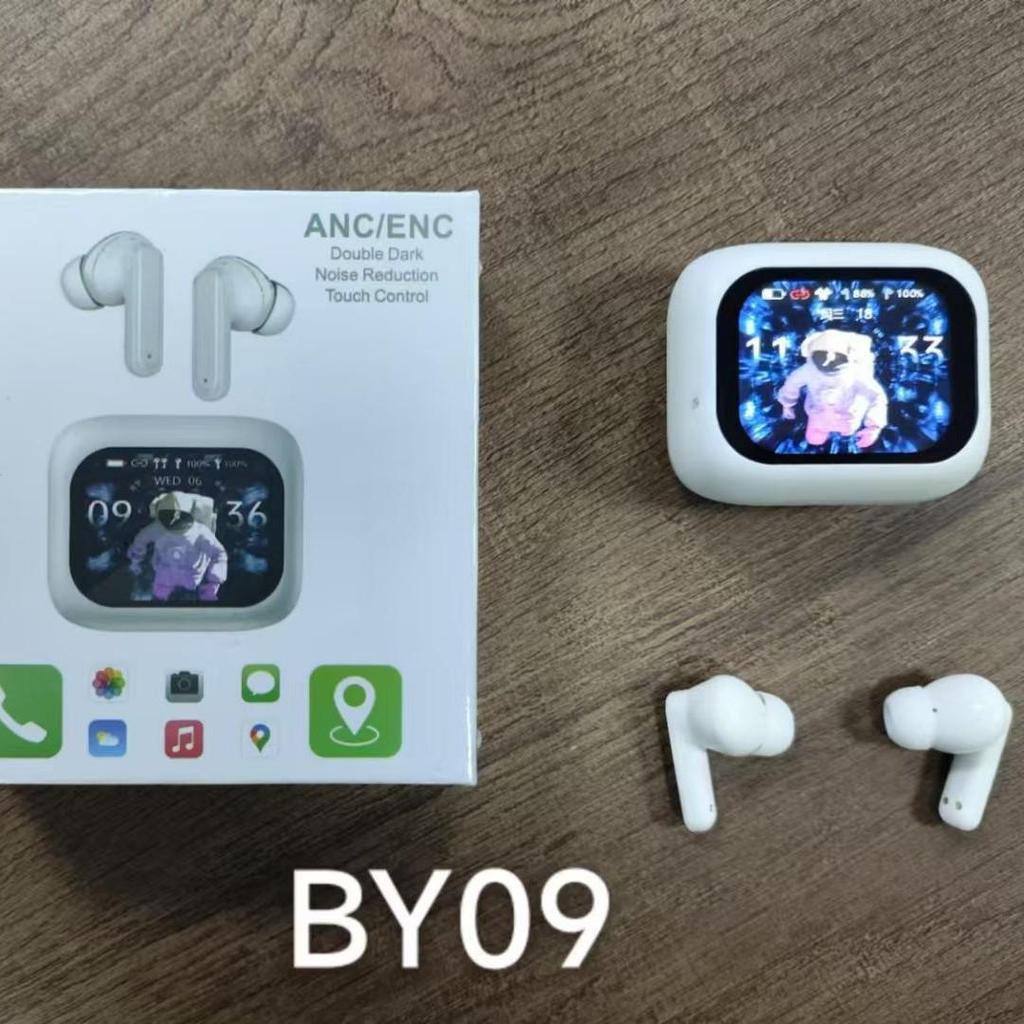 Наушники A9Pro: Шумоподавление ANC+ENC, Умный цветной экран, Сверхдолгий срок службы аккумулятора, Совместимость с Bluetooth A10Pro и A11Pro.