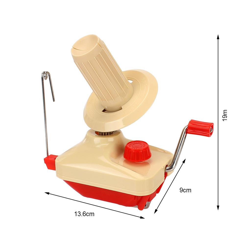 String Ball Hand Operated Yarn Winder for DIY Sewing Making Winder Machine Fiber Wool Manual Handheld Portable