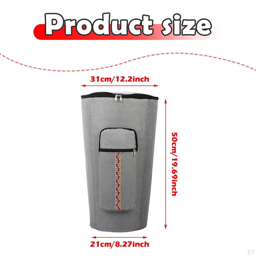 Сумка Африканский Барабан Защита от Столкновений Пылезащита Аксессуар для Музыкального Инструмента