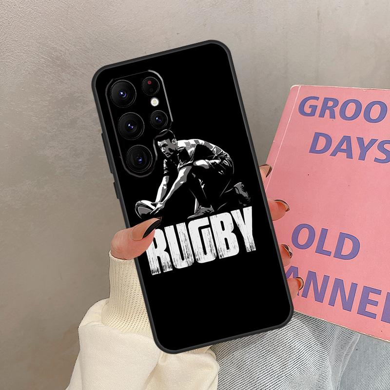 Rugby Case For Samsung Galaxy S25 Ultra S20 S21 S22 S23 S24 Ultra S9 S10 Plus S25 FE Cover Coque