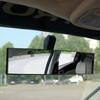 1/2 Pcs Clip On Curved HD Panoramic Rearview Mirror Anti Fog Anti Glare Wide Vision Mirror Auto SUV Truck Safe Driving Accessory Interior Mirrors6