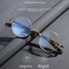 Pure Titanium Anti-Blue Light Glasses Frame, Small Style, 101 Model, Inspired by Guzhou Zeng Shunxi Wanniangui.