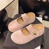 Slippers Women's Summer Wear New Flat-bottomed Bag Head Half Slippers One-pedal Lazy Shoes Soft-soled Slippers