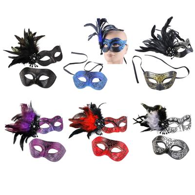 Пара венецианских масок Маскарадная маска Карнавальная маска Mardi Gras Маска для глаз
