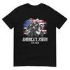 George Washington Lincoln Playing Guitar 4th July 250th TShirt