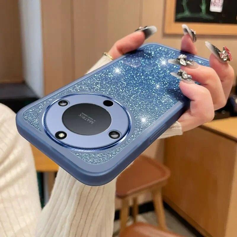 Роскошный блестящий чехол для Honor Magic 5lite 90 Lite X9a X8b X6a Magic Lite 6, силиконовый мягкий чехол, противоударные чехлы
