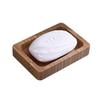 Minimalist Wooden Soap Dispenser With Drainage For Kitchen And Bathroom