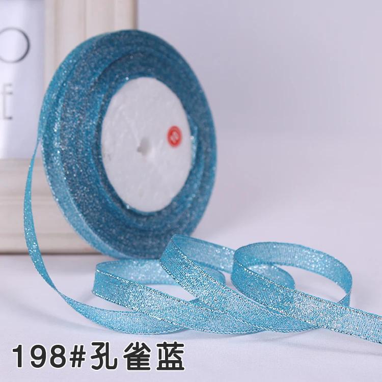 6 мм 10 мм 15 мм 20 мм 25 мм 40 мм 50 мм 25 ярдов Золотые Серебряные Блестящие Ленты Упаковка Свадебных Подарков Рождество Хэллоуин Вечеринка DIY Поделки