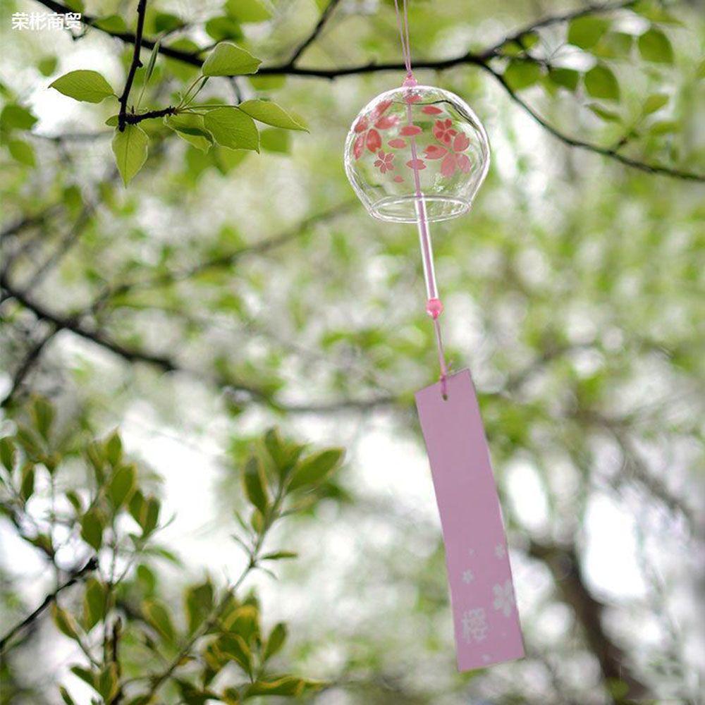 Colorful Handmade Garden Pendant Wind Chimes Hanging Blessing Bell Wind Bell Window Ornament